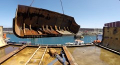 Ocean Confidence – Hull repair